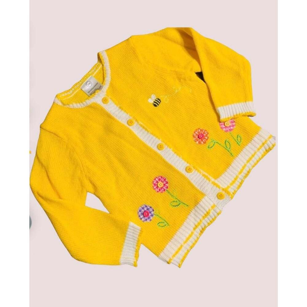 NWT! Beluga New York Sweater Button Down Cottage Core Granny Grandma 24 Months